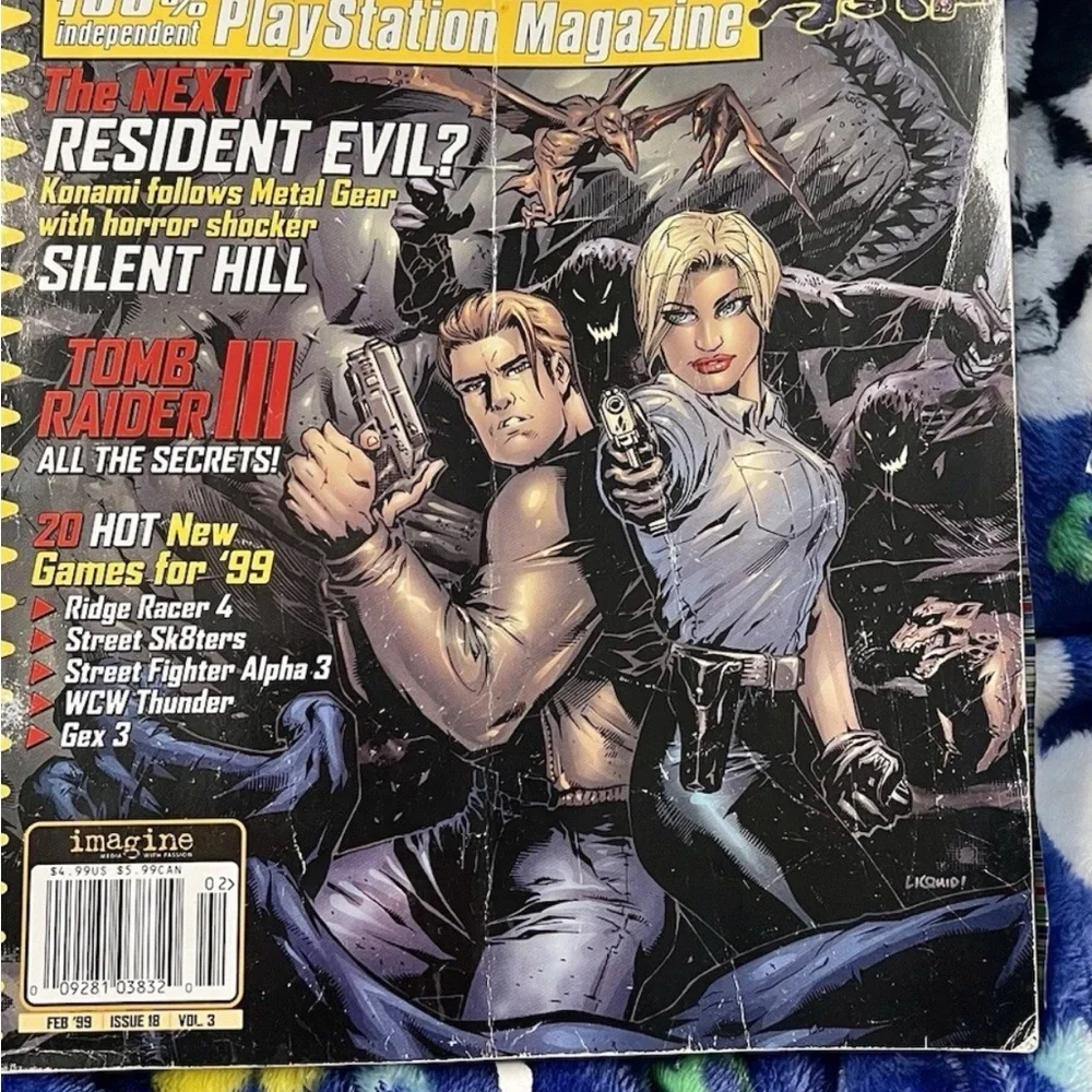 Independent PlayStation Magazine with Resident Evil and Tomb Raider